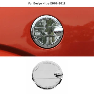For Dodge Nitro 2007-2012 Chrome Filler Fuel Tank Door Gas Cap Cover Trim Decor - Bild 1 von 11