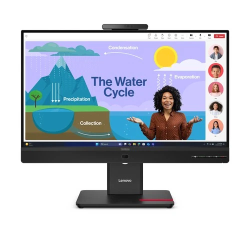 LENOVO MONITOR 23,8 LED IPS 16:9 FHD 6 MS 250 CDM, PIVOT, USB-C DOCK, WEBCAM, DP - Immagine 1 di 1