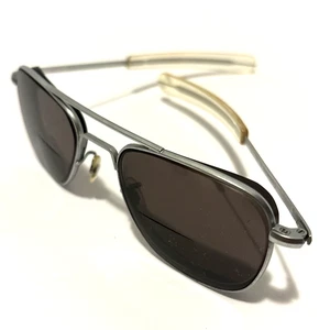Randolph Engineering 5 1/2 Gafas Aviador Cromo **SOLO MARCOS** Hecho en EE. UU. - Imagen 1 de 11