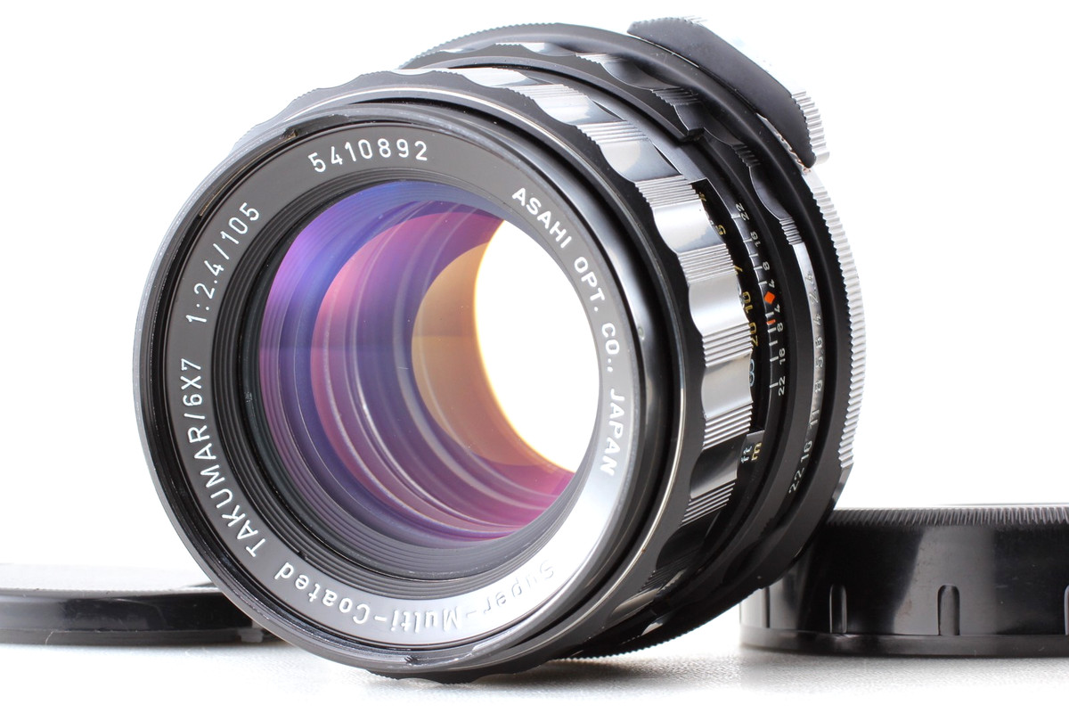 PENTAX 6×7 105mm f2.4 美品 Pentax 67 + Takumar-6x7 105mm F2.4 Lens. – SHOWA