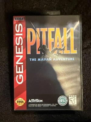 Pitfall: The Mayan Adventure (Sega Genesis, 1994) CIB - Image 1 of 2