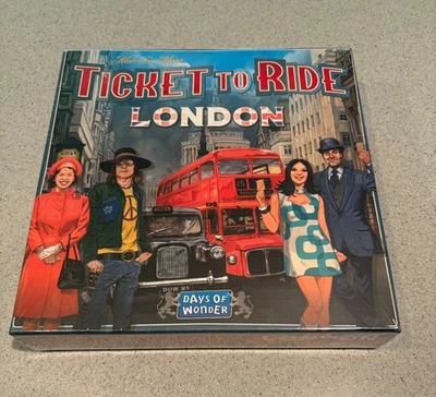 Ticket to Ride London Board Game - Train Route-Building Strategy Game New - Image 1 of 3
