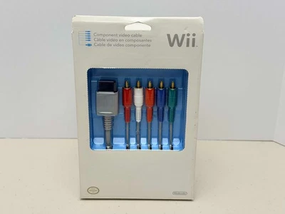 NEW! OEM Component Video Cables Red/Blue/Green (Nintendo Wii) Factory Sealed!! - Image 1 of 4