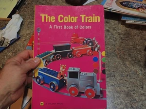 1960 The Color Train by A Golden Book - board book - hardcover - Picture 1 of 3