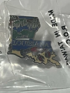 LOUISIANA STATE LAPEL, HAT PIN NEW - Bild 1 von 2