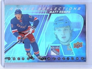 2024-25 Upper Deck #RR-30 Matt Rempe Rookie Riflessi - Foto 1 di 2