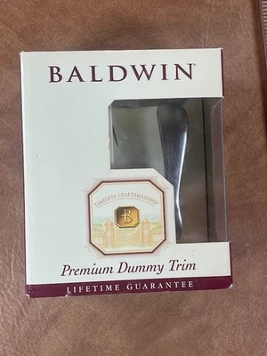 BALDWIN PREMIUM INTERIOR DUMMY LATCH SET MODEL 95455 - 050 - RDM - Image 1 of 4