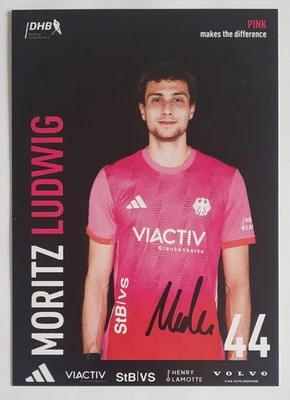 Moritz Ludwig Autogrammkarte DHB Deutscher Hockey Bund Deutsschland EM 2025 - Bild 1 von 2