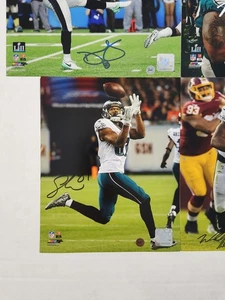 Jahan Dotson Philadelphia Eagles signiert 8 x 10 Bild - Bild 1 von 1