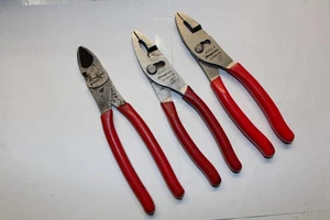 HERRAMIENTAS A PRESIÓN 3 piezas 8" Talon Grip™ Alicates de junta deslizante y juego de cortador diagonal EE. UU. - Imagen 1 de 6