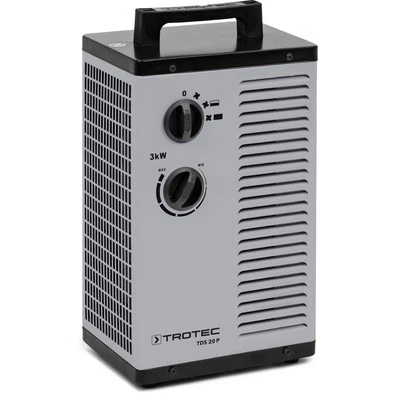 TROTEC Keramik-Heizlüfter TDS 20 P Elektroheizer Heizgerät Keramik Heizer 3 kW