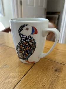 Queens Couture Puffin Mug Fine China - approx. 11cm tall by Churchill - Picture 1 of 6