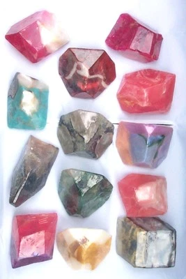 TS PINK T S Pink SoapRocks, SOAP ROCK 6oz. Lgr. Crystal Mineral Gemstone Birthstone Soap