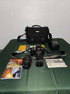 Nikon N80 Film Camera with AF Zoom-Nikkor 24-50mm AF Micro-Nikkor 80mm And More - Picture 1 of 19