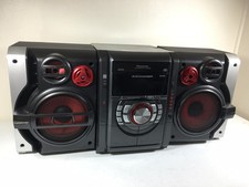 New listing
Panasonic Sa-Ak330 5 Cd Bookshelf Stereo System Dual Cassette Am Fm with Remote