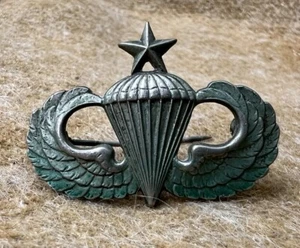 Militaria, US Senior Paratrooper Pin, Post WWII - Picture 1 of 7