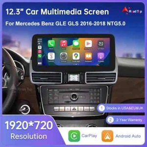 Linux Touch Screen Car Radio for Mercedes Benz GLE GLS 2016-2018 GPS - Picture 1 of 24