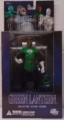 Linterna Verde DC Directa John Stewart Alex Ross Serie 7 Liga de la Justicia (sin usar, en caja original)  Foto 1 de 2