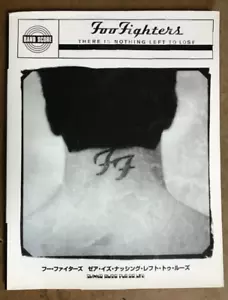 FOO FIGHTERS THERE IS NOTHING LEFT TO LOSE Japan Band Score Guitar Tab - Picture 1 of 3