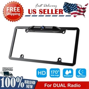 Backup Camera Rearview License Plate Frame for Dual DCPA701 - Picture 1 of 8