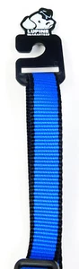 "Cuello combo para perro Lupine 3/4"" nailon ajustable 19-27"" ""TLS AZUL" - Imagen 1 de 1