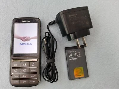 Working Used Nokia C3-01 Mobile Phone Unlocked  3G 5MP  1050mAh WIFI Bluetooth - Image 1 of 4