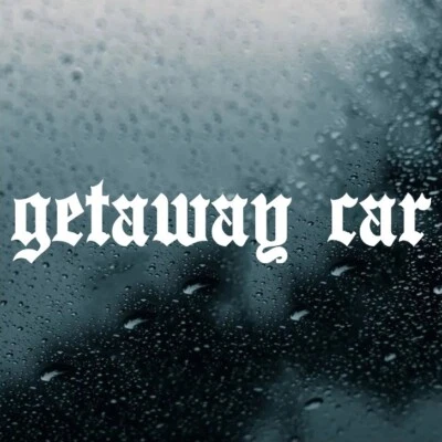 Calcomanía de vinilo para coche Getaway | Escape Love Heartbreak | Pegatina troquelada Foto 1 de 4