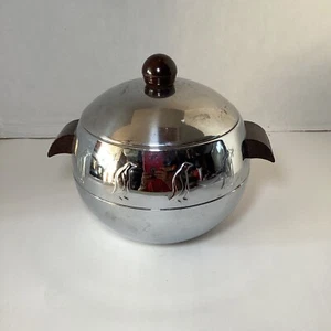 Cubo de hielo vintage cromado Penguin de West Bend MCM caliente/frío hecho en EE. UU. - Imagen 1 de 3