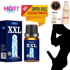 XXL 10ML Plus Size Male Enhance Größe und Ausdauer Massage Öl Hot - Bild 1 von 15