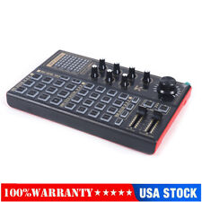 Live Streaming Audio Mixer Bluetooth DJ Sound Mixing Console Board Voice Changer
