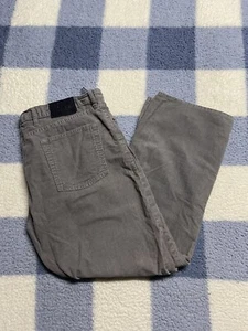 Gap Mens Corduroy Gray Straight Fit Pockets 3 Button Pants Jeans 39x29 No. 54023 - Picture 1 of 13