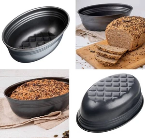 Brot Backform Brotlaib Backform oval Antihaft 26 cm + Rezept Vollkornbrot Zenker - Bild 1 von 7