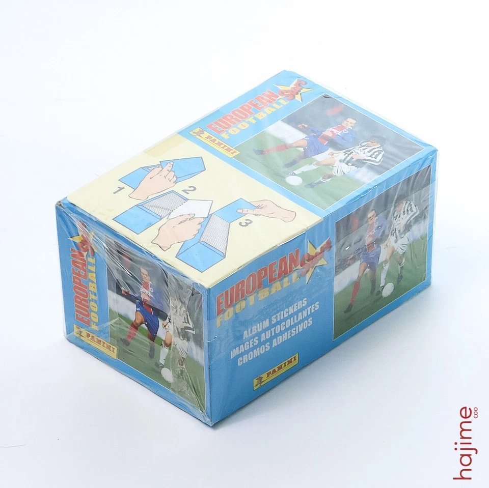 1998 Panini European Football Stars Soccer Trading Stickers Box