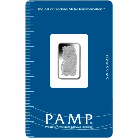 5 Gram PAMP Suisse Fortuna Platinum Bar (New w/ Assay) ON SALE! Cover