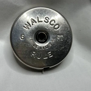 Vintage Walsco Zollstock Maßband 6' - MADE IN USA - NICHT einziehbar (G3) - Bild 1 von 7