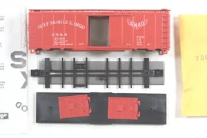 HO Athearn Gulf Mobile & Ohio 40ft AAR Slide-Door Box Car #21190 New Kit - Bild 1 von 7