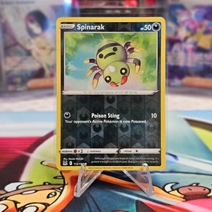 Spinarak - 112/196 - Lost Origin - Pokemon TCG - Reverse Holo - NM - Picture 1 of 2