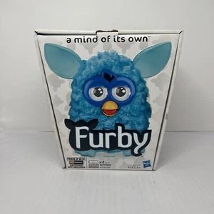 Hasbro Furby A Mind of Its Own Electronic Pet TEAL-Works- Used - In Original Box - Picture 1 of 13
