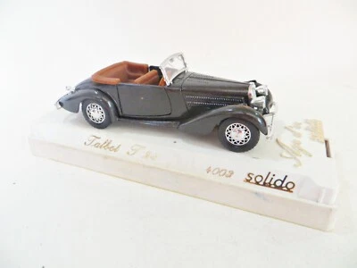 SOLIDO AGE 'D'OR 4008 'TALBOT T23 CABRIOLET' BLACK. 1:43. IN CASE / MIB/BOXED - Image 1 of 4