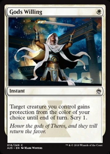 x1 Gods Willing - Masters 25 - NM - MTG - Image 1 of 1