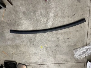 80-86 Ford Truck Bronco Inside Windshield Trim 1980-1986 Long Top Piece Black - Picture 1 of 5