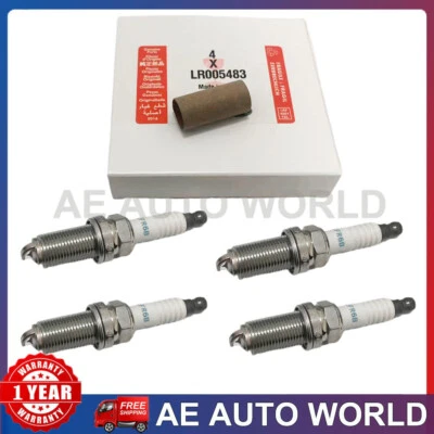 4x Bujías para Land Rover LR2 2008-2012 3,2 L Motor Gas LR005483 Nuevo Foto 1 de 4