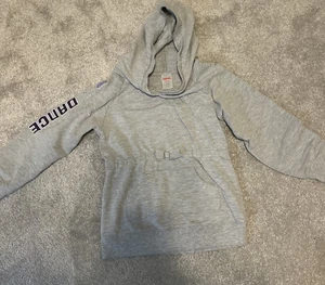 Girls Gymboree Gray Dance Hoodie Childs Size S - Picture 1 of 3