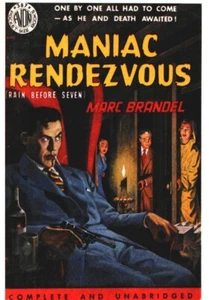 Maniac Rendezvous, Paperback (Pulp) Cover Art Of The 1940s-50s Trading Card - Picture 1 of 2