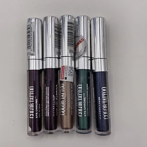 (5) Different Maybelline Colors Eye Chrome Eye Shadow 2-570, 1-510,1-550,1-560 - Picture 1 of 3