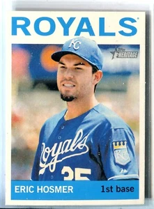 2013 Topps Heritage Eric Hosmer HIGH NUMBER SP SHORT PRINT #492 ROYALS - Picture 1 of 1
