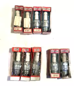 9 Various Champion spark plugs , new - Picture 1 of 4