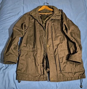 Olive Rainforest Jacket, Large. See Description/Condition. - Picture 1 of 10