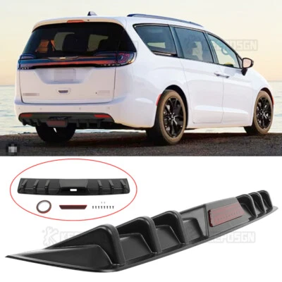 Labio de alerón difusor trasero de aleta de tiburón para Chrysler Pacifica 2004-2025 Foto 1 de 4