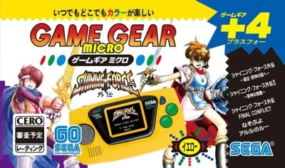 SEGA Game Gear 30th anniversary Game Gear Micro Blue Limited From Japan - Image 1 of 4